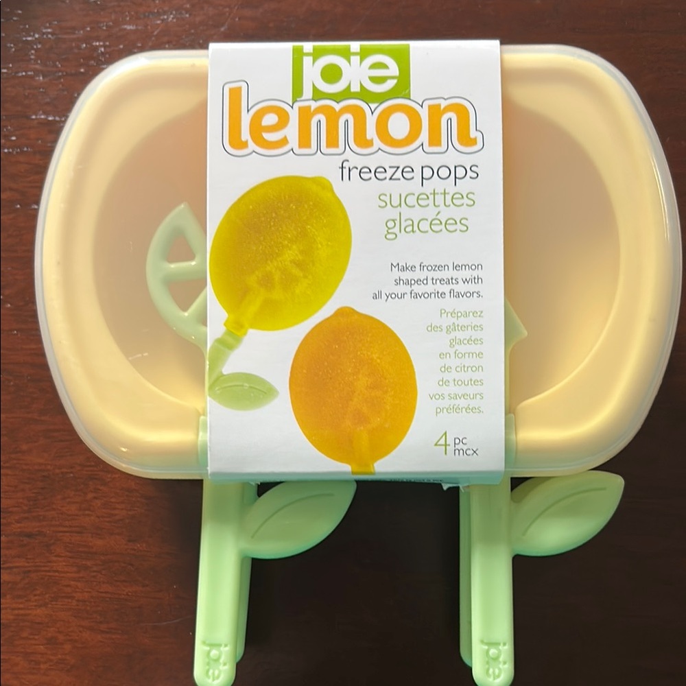 Joie Lemon-Shaped Freeze Pop Mold